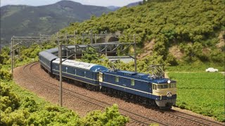 N gauge model train TOMIX JNR EF60-500 type electric locomotive