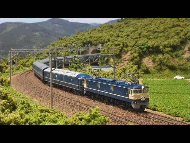 N gauge model train TOMIX JNR EF60-500 type electric locomotive