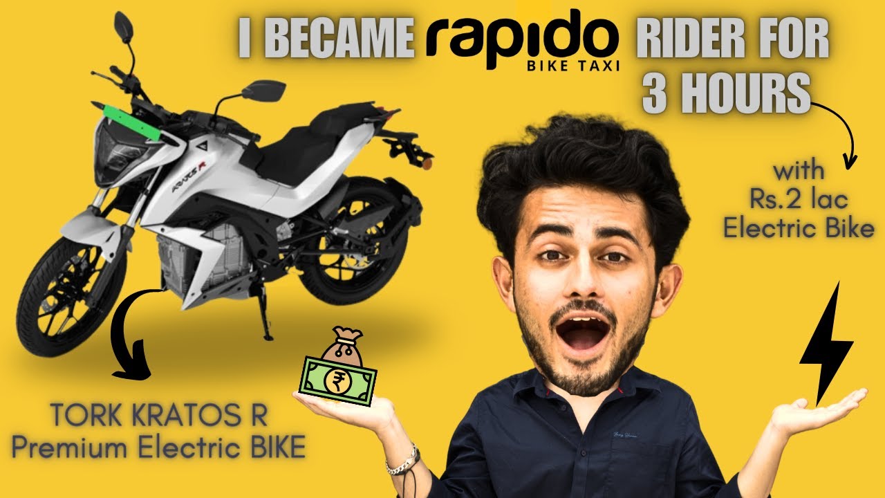 Bike Taxi Experiment with Premium Electric Bike Real Range test of