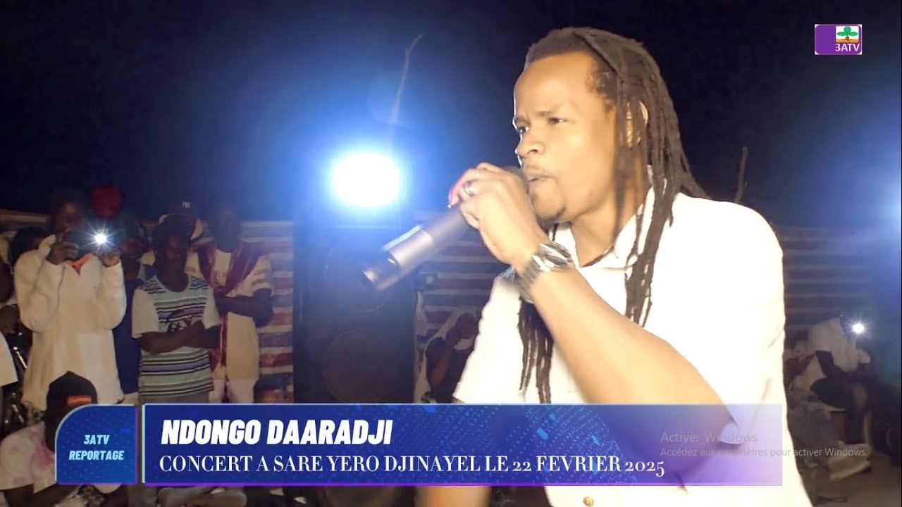 NDONGO DARADJI EN CONCERT A SARE YERO DJINAYEL PARTIE 01