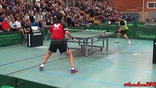 Timo Boll vs Jan-Ove Waldner (2017 Leipold Super Cup)