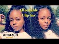 STYLING CLIP-INS FROM AMAZON | Lacer Hair Water Wave Clip-ins