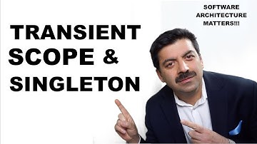 Transient, Scope and Singleton(ASP.NET Core Dependency Injection)