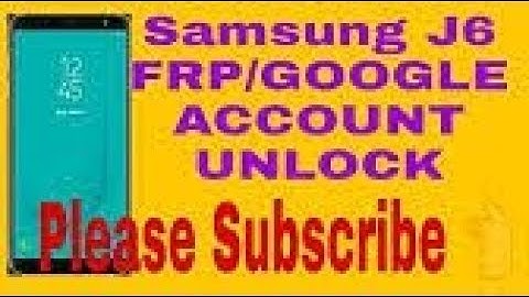 Samsung J6 (J600G) 8.0 Oreo Frp Unlock Google Account 2018 without pc