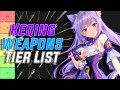 Choose The Best Weapon For Keqing! Keqing Weapons Tier List - Genshin Impact