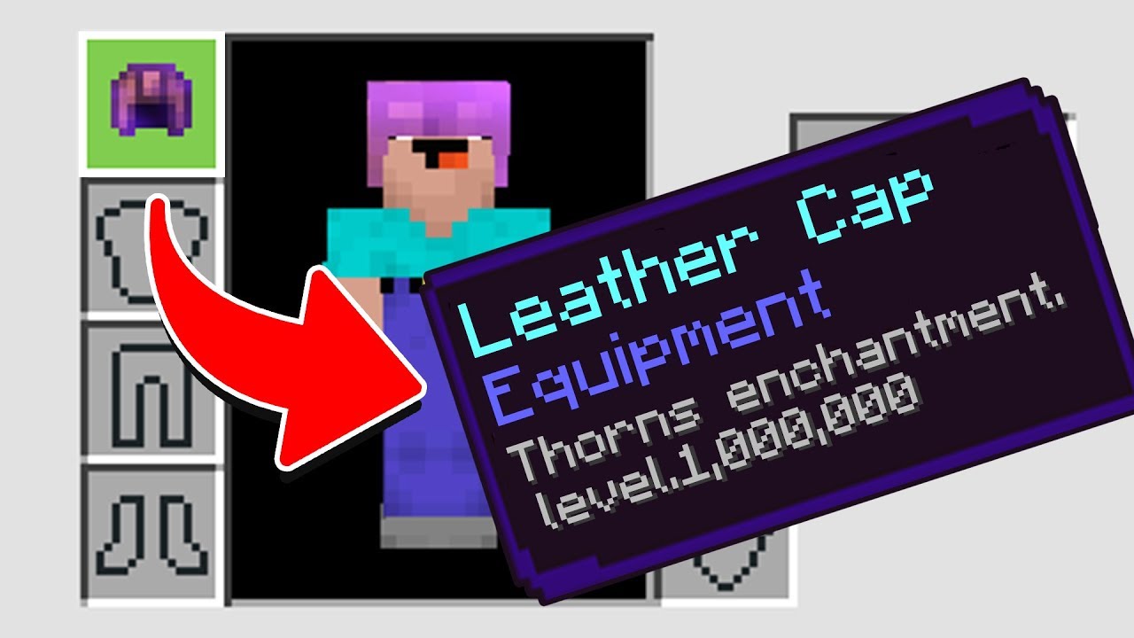 Playing Hardcore With THORNS LEVEL 1,000,000! (Minecraft) YouTube