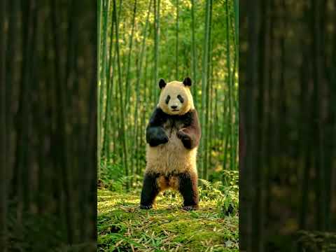 🐼 Panda Dance Party 💃🎵#PandaDance #DancingPanda #Shorts #usa #funnypanda #ViralShorts #AnimalVideo