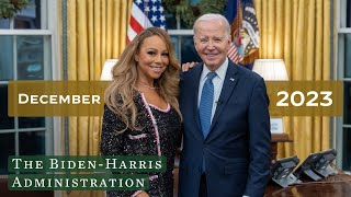 A look back at December 2023 at the Biden-Harris White House.