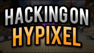 HACKING ON HYPIXEL SKYWARS OP HACKED CLIENT