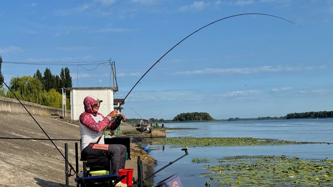 НАЛОВИЛИ ДВА ВІДРА риби на ФІДЕР. Риболовний батл на набережній з Serhiienko Fishing Фідер на Дніпрі