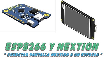 Conectar pantalla Nextion a Esp8266: Control de leds.