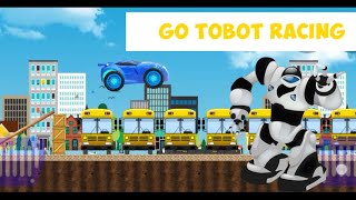 Go Tobot Car Racing l drive the car game on the streets of the city screenshot 1