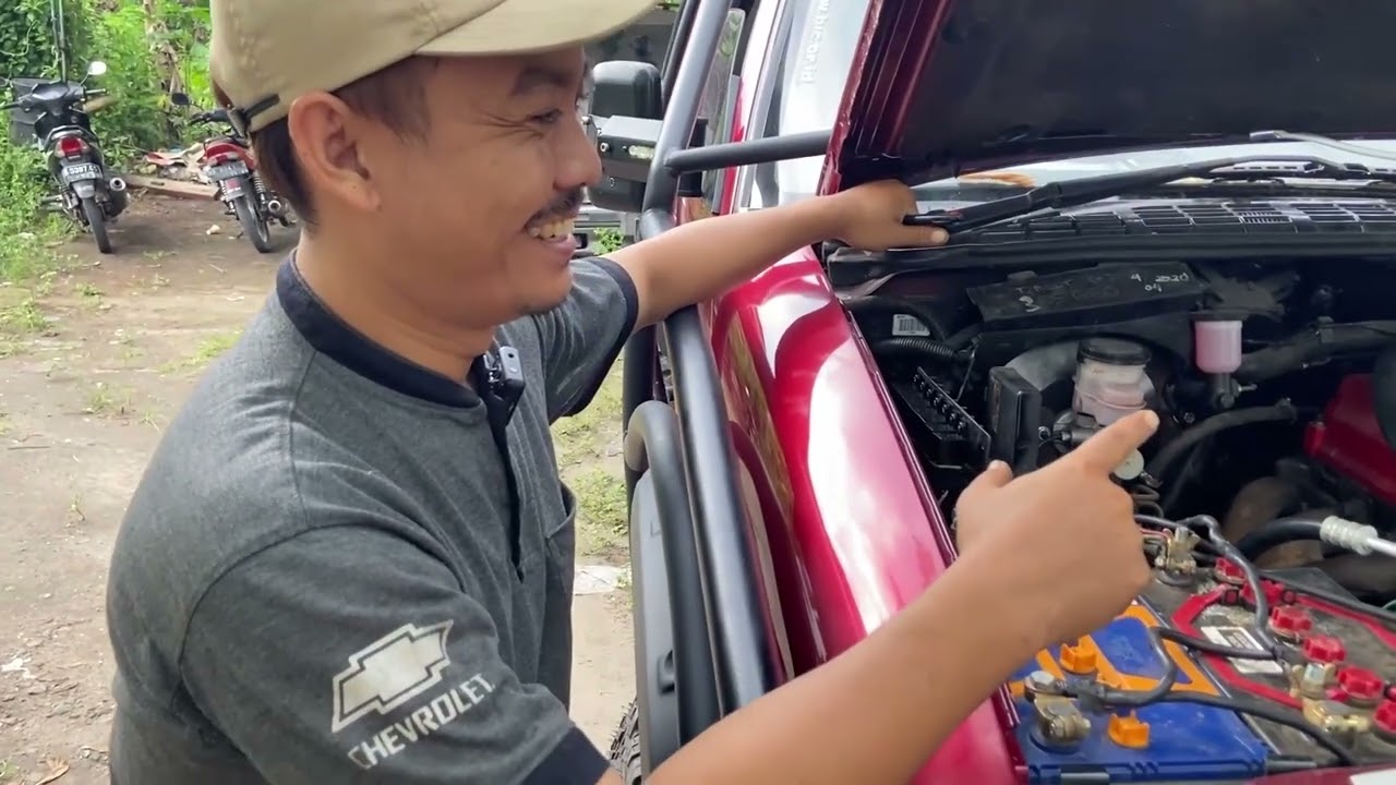 SWAP ENGINE  BLAZER MENGGUNAKAN MESIN TOYOTA 14B.
