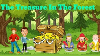 Class 12  English book's The Treasure in the forest story's full summary in nepali
