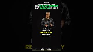 #chatgpt moment for #robotics is here #nvidia #jensenhuang #ai