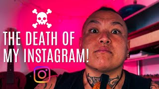 The Death of my Instagram | Heavy grief, addiction and depression. 