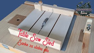 : How To Make Table Saw Sled