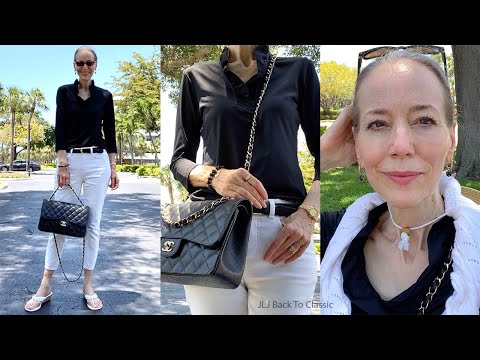 Video) Denim Button-Up Shirt, White Skinny Jeans, Leopard Flats, Louis  Vuitton Speedy 30 – JLJ Back To Classic/