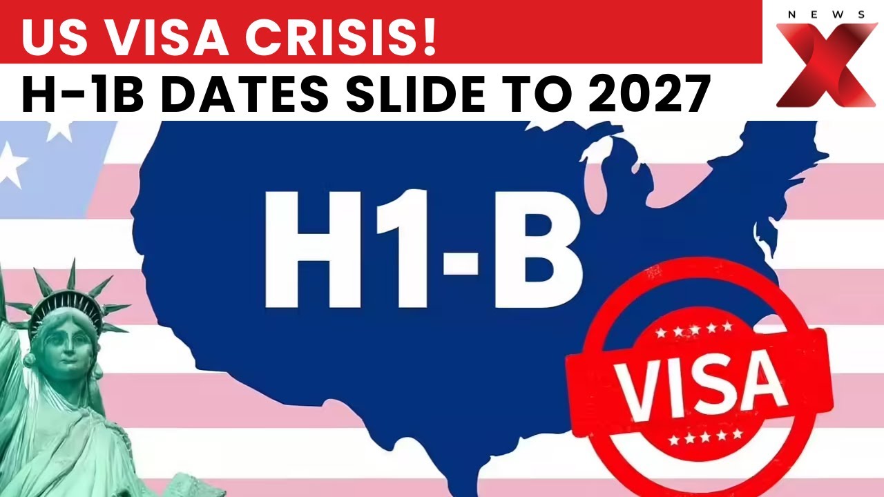 H-1B Visa Shock: Why Are Indians Waiting Till 2027 for US Interviews ...