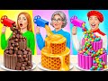 自分 VS おばあちゃんの料理チャレンジ | 素晴らしいキッチンレシピ Candy DO
