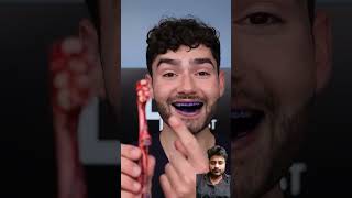 Celebrity Scary TEETH-Brush!! #Shorts Net Worth