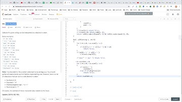 【每日一题】65. Valid Number, 1/24/2020