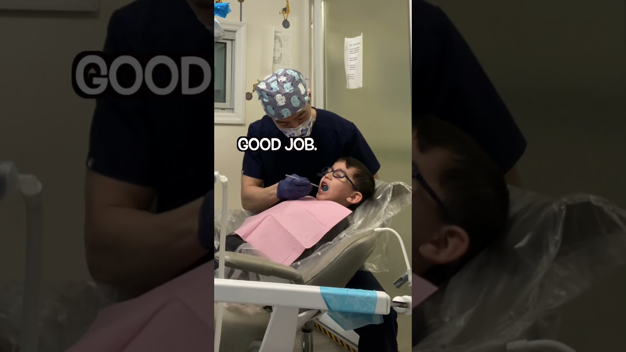 When a 7 year old gets TENSE before injection: how to ease [Pediatric Dentist]