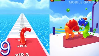 Join Blob Clash 3D — Crowd Run Forward vs Reverse Gameplay Walkthrough Part-9 | MOBILE GAMING  screenshot 5