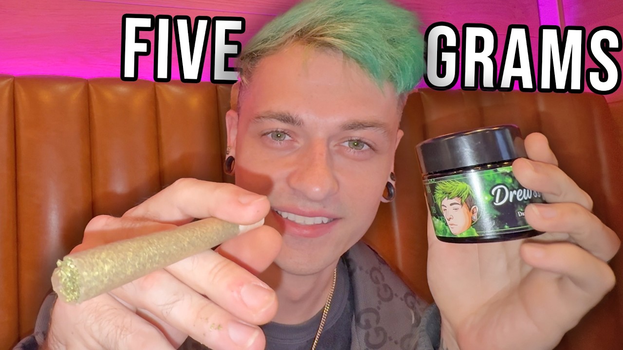 Rolling & Blazing A 5 Gram Joint!