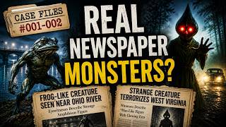 American Legends That Began with Real Newspaper Headlines Loveland Frogman & Flatwoods Monster