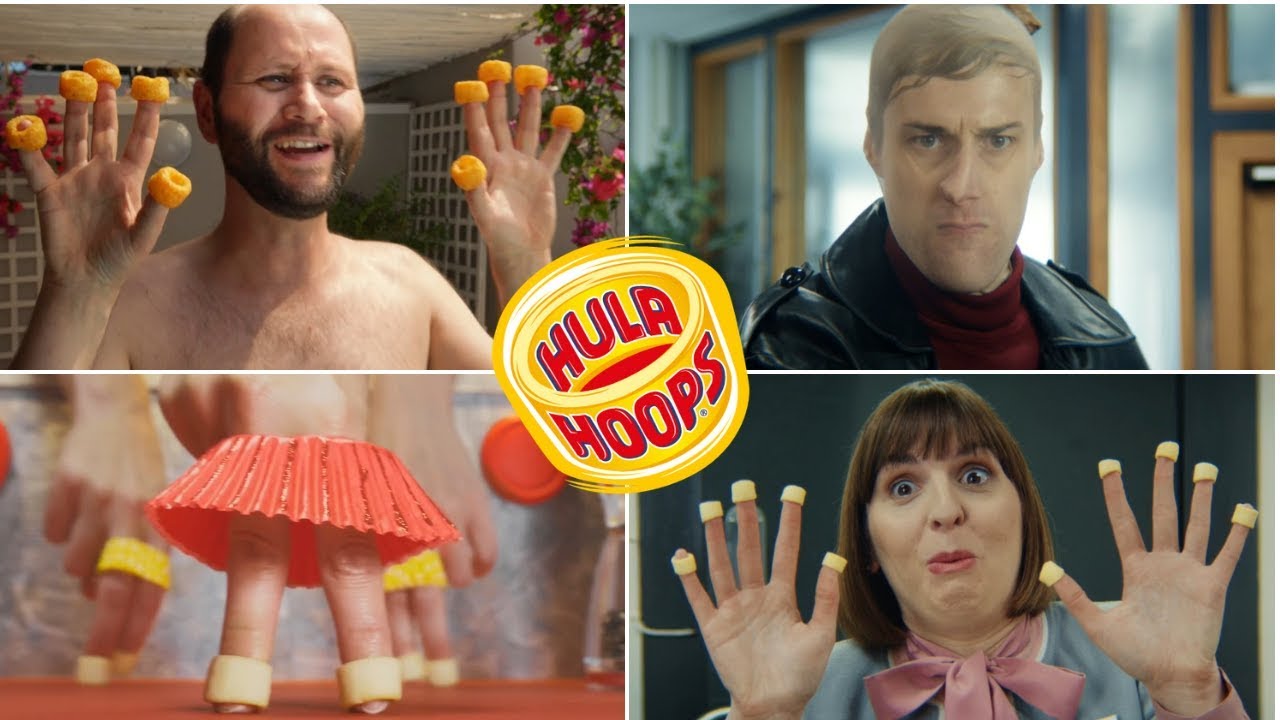 Fun Never Grows Up Funny Hula Hoops Snack Food Adverts - YouTube