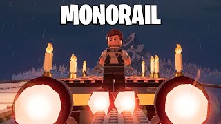 How to Build a Monorail that won't Break in Lego Fortnite