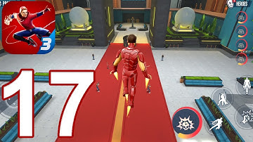 Spider Fighter 3 Gameplay Walkthrough Part 17 - Protect the City (iOS, Android)