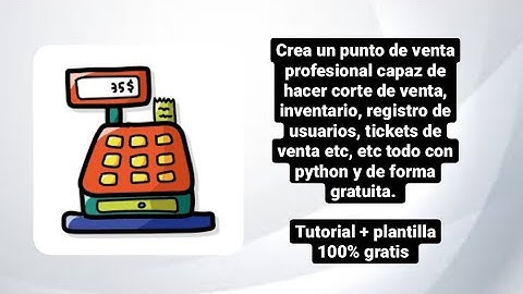 Caja registradora con python | Crea un administrador completo y automatizado para tu negocio | TJA
