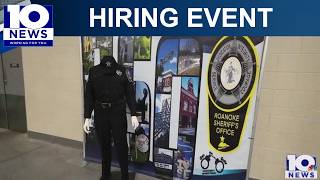 Roanoke City Sheriff’s Office searches for new members at one-day hiring event