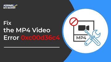 How to Fix the MP4 Video Playing Error 0xc00d36c4 code?