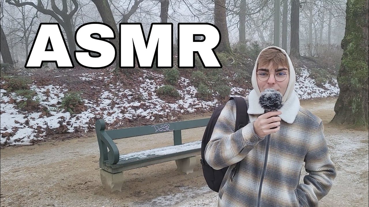 asmr in a park in brussels