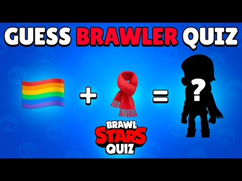 Guess The Brawler By Emoji 🤔 - Brawl Stars Quiz