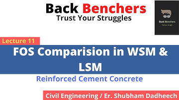 FOS Comparison of WSM and LSM | LSM-03 | Lecture 11 |  RCC | By Shubham Sir |