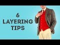 6 Tips On How To Layer Men's Clothes with Style - Clothing Layering Techniques in Classic Menswear