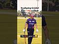 Playing cricket from the 7 Days a week to 1 Day of a week #cricket #cricketenthusiast #cricketfan