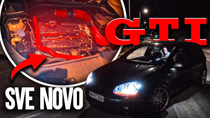 GOLF 5 GTI SVE NOVO - NOCNI VLOG
