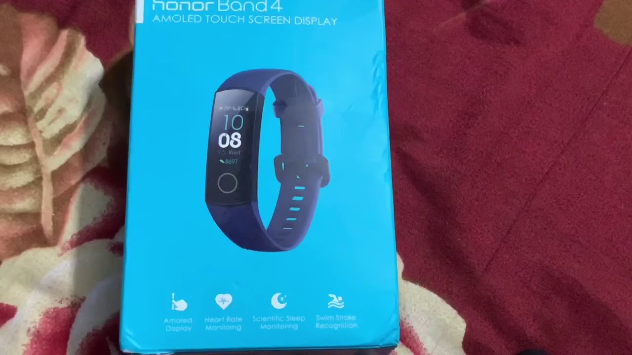 Honor band 4 unboxing !!!