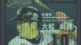 2009/04/05 千葉ﾛｯﾃﾏﾘｰﾝｽﾞ ｽﾀﾒﾝ発表