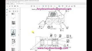Mustang 2109 Skid-Steer Loader (with Cummins Engine) Operator's Manual 917247 EP0310