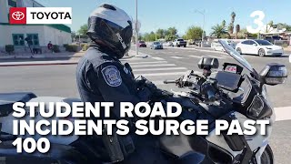 CCSD responds to questions about traffic unit as student road incidents increase past 100