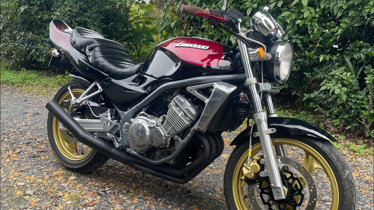 バリオス250 ショート管でただ走るだけの動画