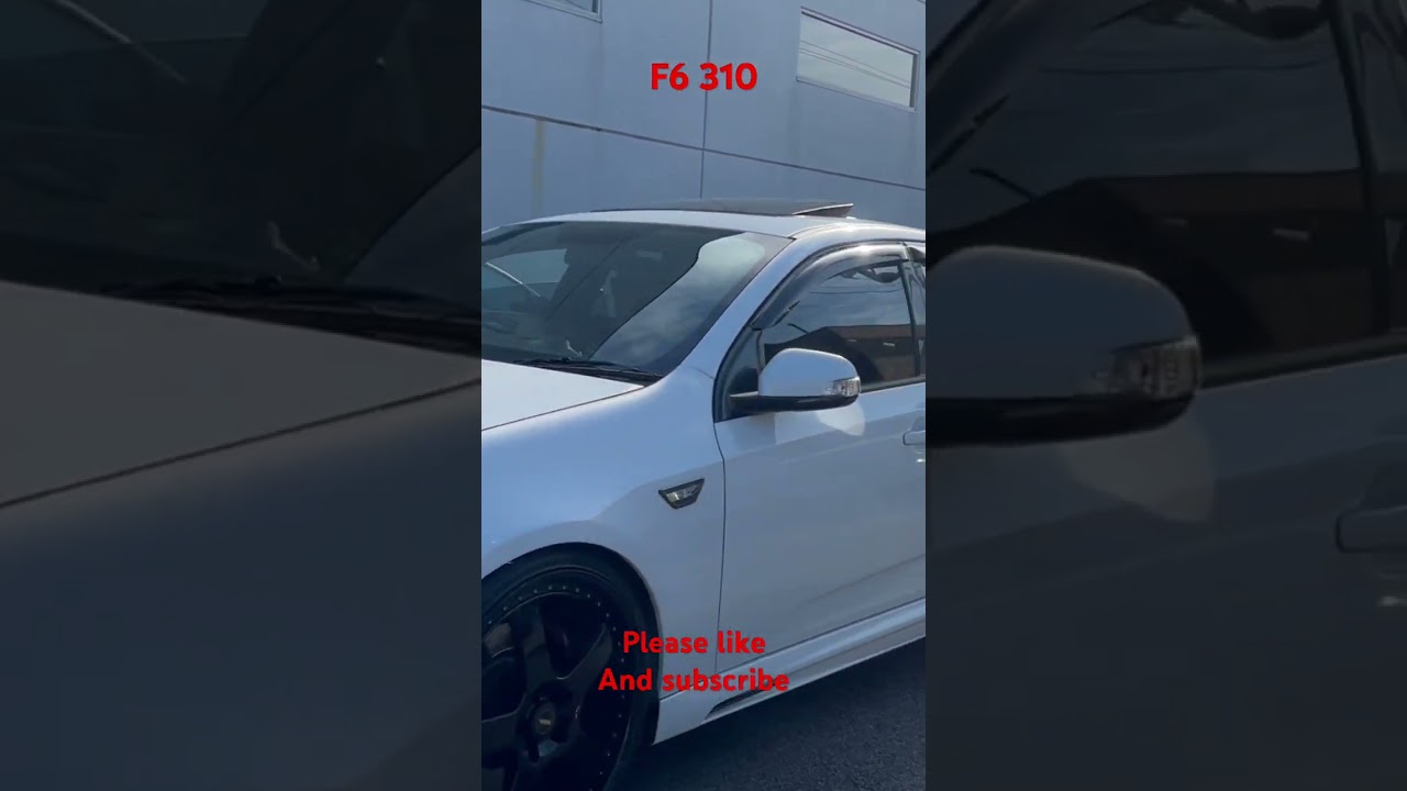 Big power FPV F6 310 Barra turbo drag car. 