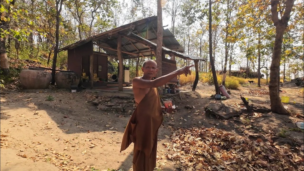 ที่สำนักสงฆ์แห่งนี้​กำลังจะร้าง​