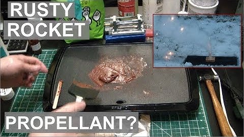 What Happens When You Add Rust to Rocket Propellant? - ElementalMaker
